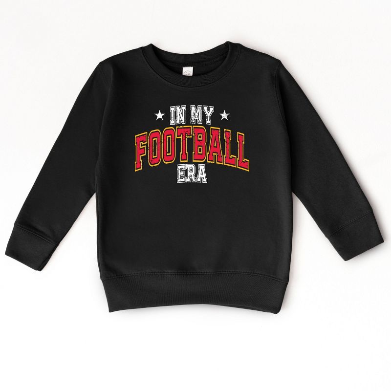 The Juniper Shop In My Football Era - Red Toddler Graphic Sweatshirt