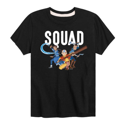 Boys' - Avatar: The Last Airbender - Trio Squad Short Sleeve Graphic T-Shirt
