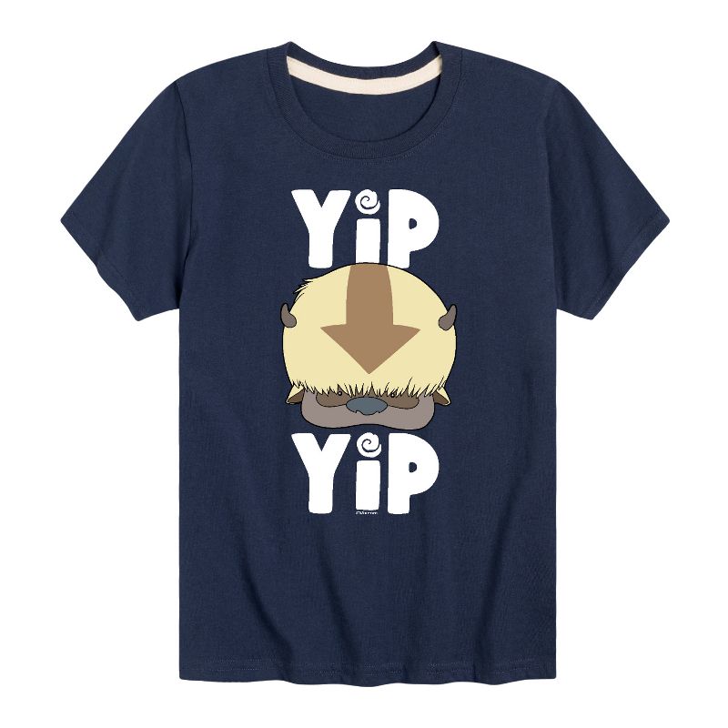 Boys' - Avatar: The Last Airbender - Cute Appa Yip Yip Short Sleeve Graphic T-Shirt
