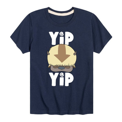 Boys' - Avatar: The Last Airbender - Cute Appa Yip Yip Short Sleeve Graphic T-Shirt