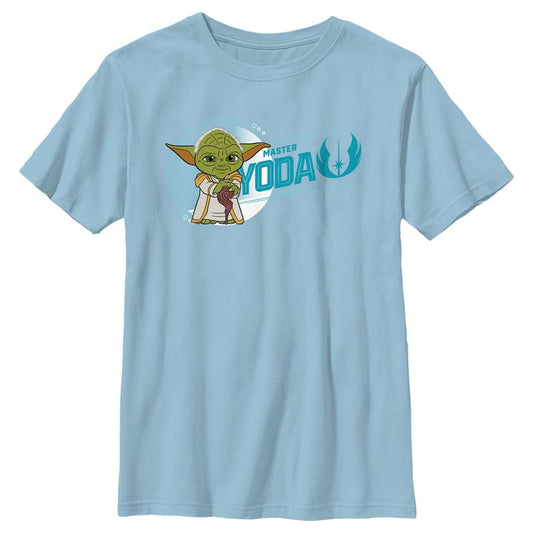 Boy's Star Wars: Young Jedi Adventures Master Yoda Portrait T-Shirt