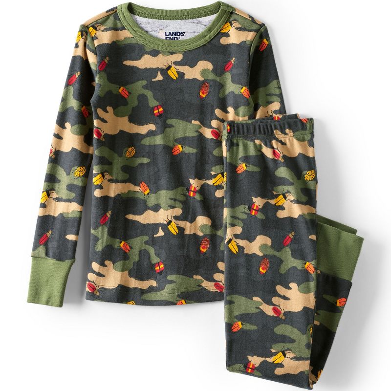 Lands' End Kids Pattern Snug Fit Pajama Set (Part 2)