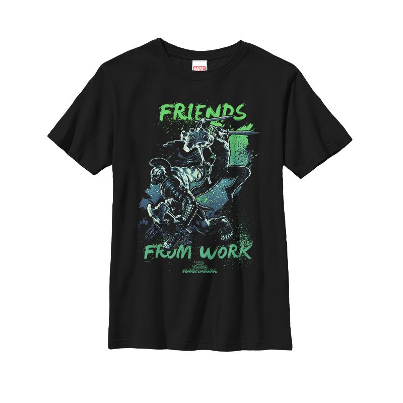Boy's Marvel Thor: Ragnarok Work Friends T-Shirt