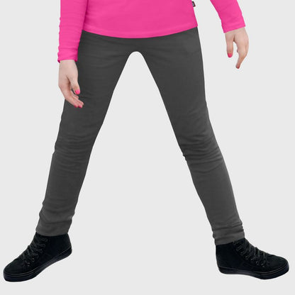 City Threads USA-Made Girls Soft Fleece Comfortable & Stylish Stretch Leggings for Toddlers/Kids (Part 2)