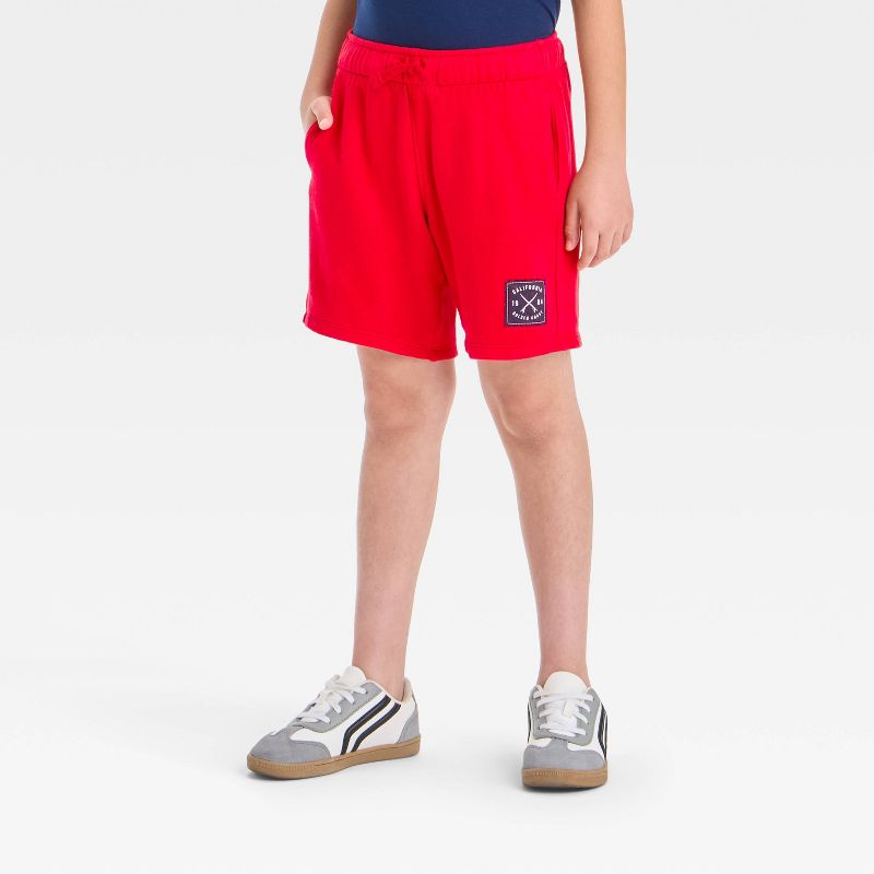 Boys' 'Above the Knee' French Terry Pull-On Shorts - Cat & Jack™