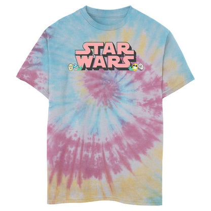 Boy's Star Wars Easter Themed Chest Logo T-Shirt