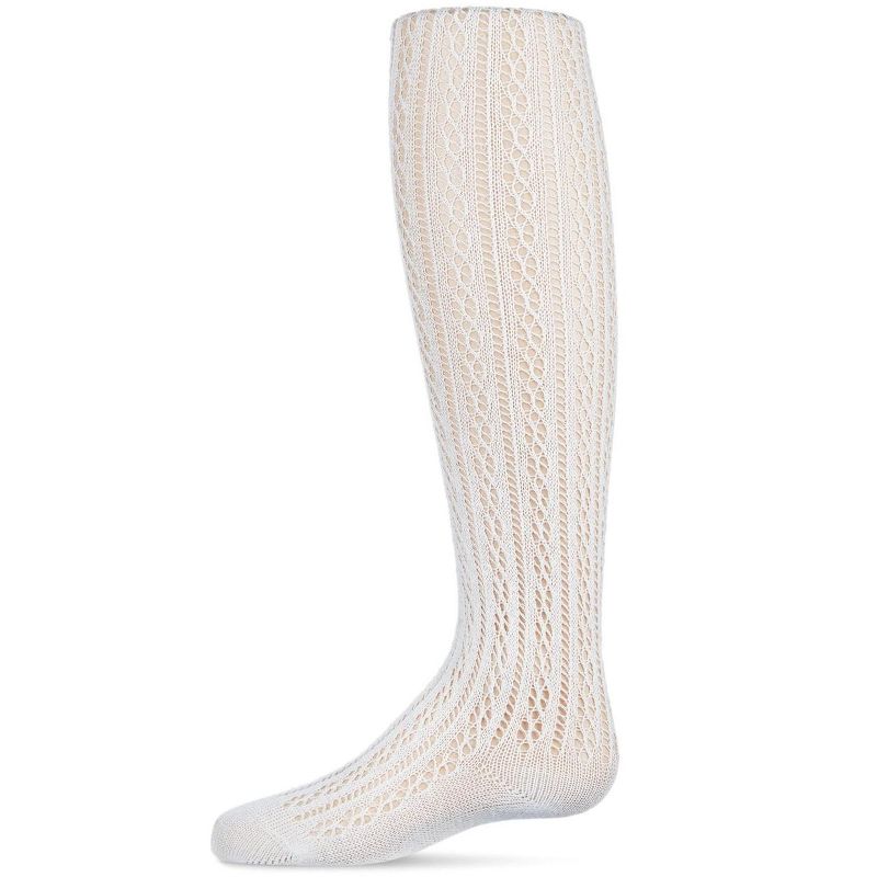 Memoi Pelerine Stitch Girl's Cotton Blend Tights