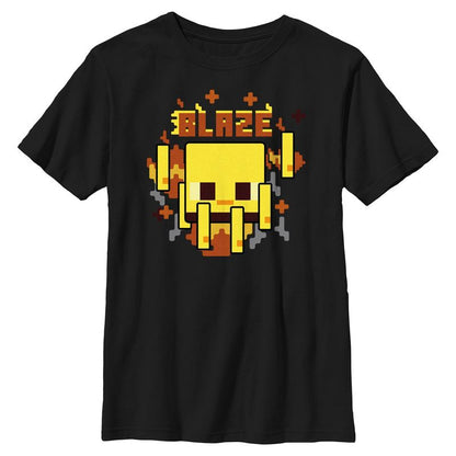 تي شيرت ماين كرافت بشعار بليز للأولاد