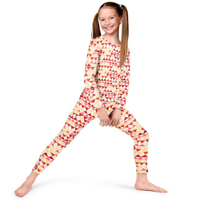 Rocky Thermal Underwear for Girls, Long Johns Fleece Lined Set, Shirt & Pants, Base Layer