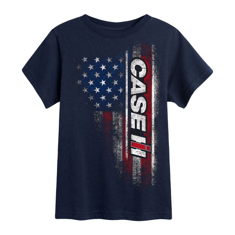 Boys' - Case IH - American Flag Short Sleeve Graphic T-Shirt