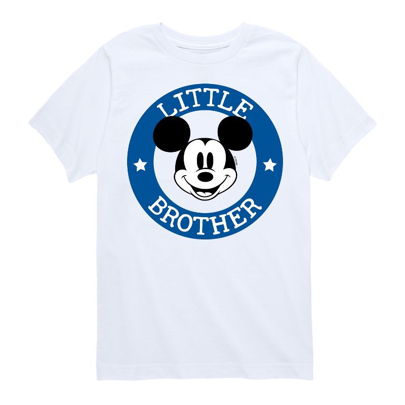 Boys' - Disney - Mickey Little Brother Short Sleeve Graphic T-Shirt