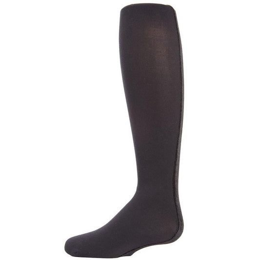Memoi Velvet Back Seam Opaque Girls Tights