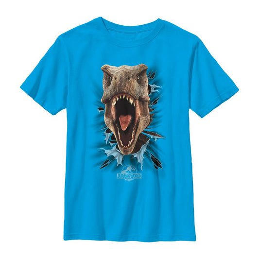 Boy's Jurassic World T. Rex Rip T-Shirt