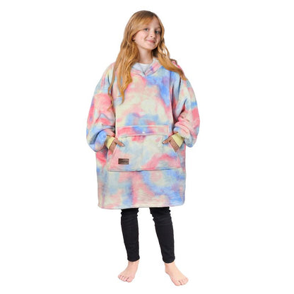 سويت شيرت تيرينيا للبنات والأولاد، بلوفر صوف كبير الحجم، بطانية مبطنة بالصوف، هدية عيد الميلاد للأطفال والمراهقين والشباب