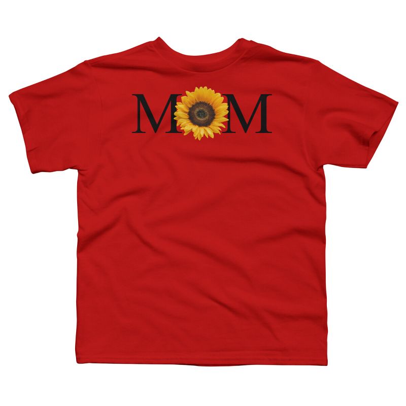 تي شيرت عيد الأم من تصميم هيومانز، مطبوع عليه صورة عباد الشمس لأم من تصميم فرايداي فيوجن للأولاد