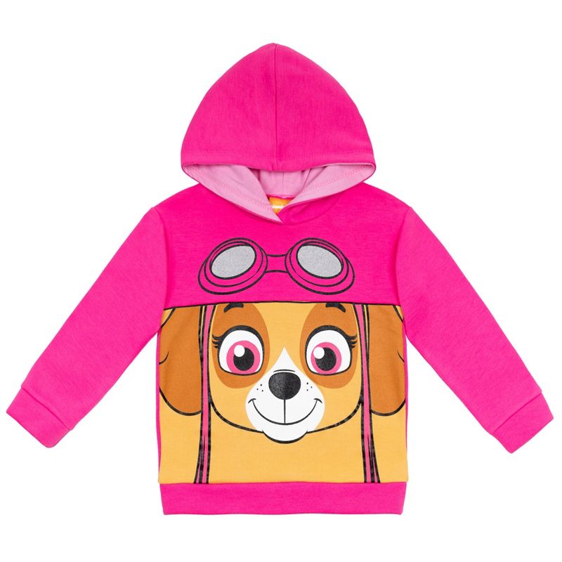 هودي من الصوف للبنات من Paw Patrol Skye للأطفال الصغار