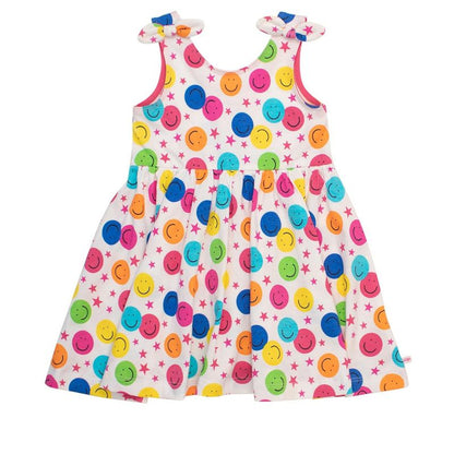 فستان RuffleButts للفتيات برباط على الكتف