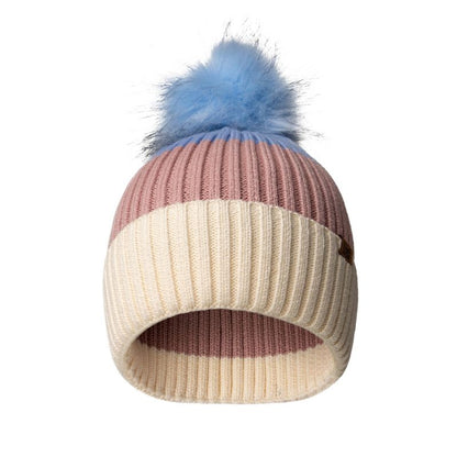 Britt's Knits Kid’s Wonderland Pom Pom Winter Hat Super Soft Stretchy Beanie Puff Pom Hat for Kids Boys & Girls