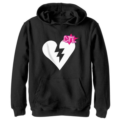 Boy's Fortnite Cuddle Team Leader Broken Heart Pull Over Hoodie