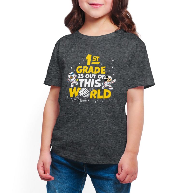 Boys' - Disney - 1st Grade Out Of This World Short Sleeve Graphic T-Shirt