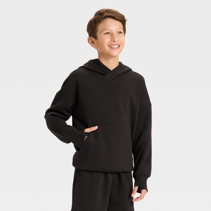 Boys' Fleece Hoodie Sweatshirt - art class™