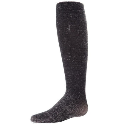 Memoi Liquid Metal Girl's Shimmer Tights Black Multi 2-4