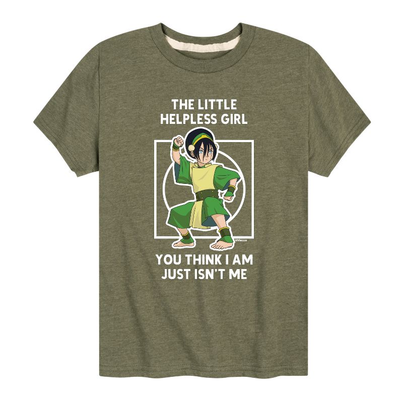 Boys' - Avatar: The Last Airbender - Toph Short Sleeve Graphic T-Shirt
