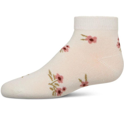 Memoi Girls' Blissful Bloom Anklet Socks