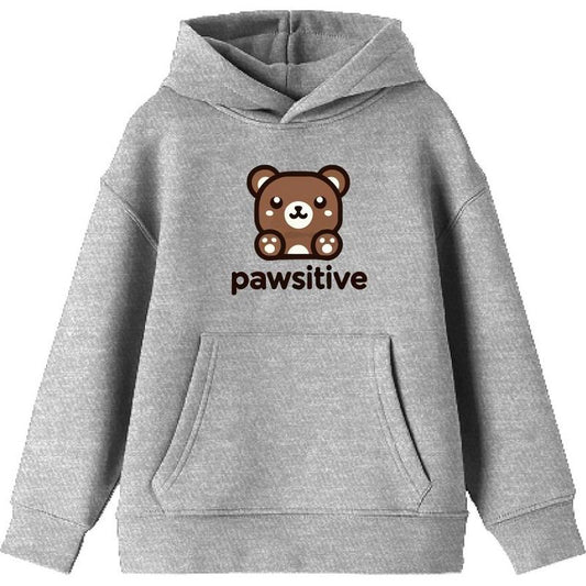 Pawsitive Bear Youth Long Sleeve Hoodie