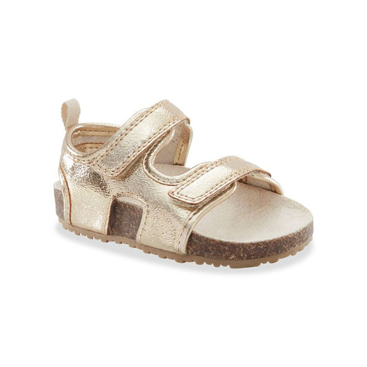 Carter's Just One You® Toddler Girls' Olive First Walker Sandals - Gold