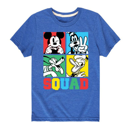 Boys' - Disney - Squad Grid Short Sleeve Graphic T-Shirt