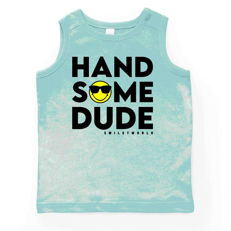 نظارة شمسية أنيقة من ذا جونيبر شوب، سمايلي وورلد، توب بدون أكمام للشباب