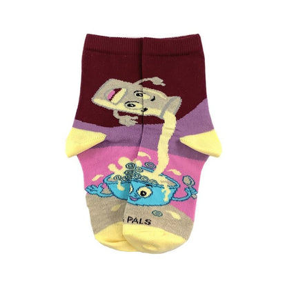 Fun Cereal and Milk Sock - from the Sock Panda