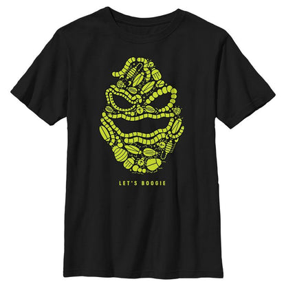 تي شيرت للأولاد عليه صورة كابوس قبل عيد الميلاد دعونا نرقص