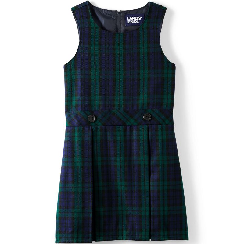 Lands' End Kids Uniform Plaid Jumper