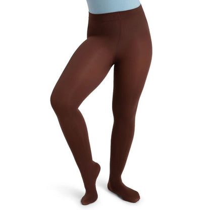 Capezio Ultra Soft Self Knit Waistband Transition Tight - Girls & Toddler