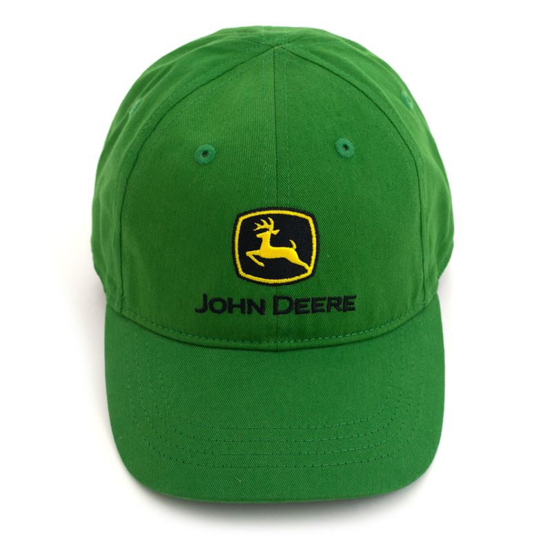 قبعة بيسبول من John Deere Twill مقاس واحد (للأطفال من عمر 1 إلى 6 سنوات)
