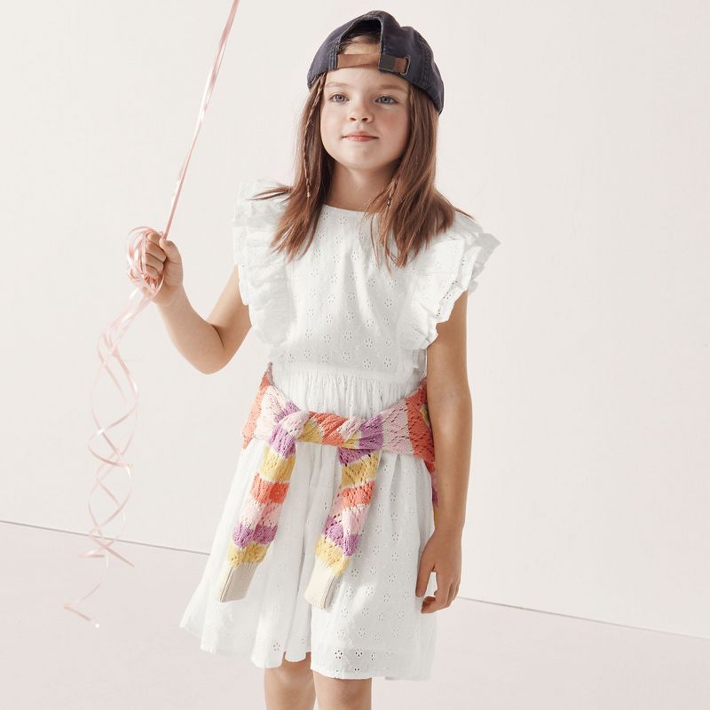 فستان منسوج من لاندز إند للأطفال