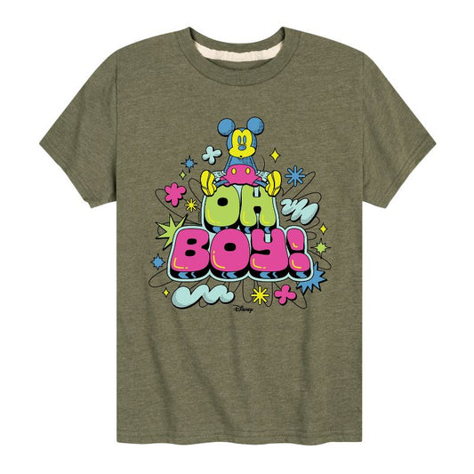 Boys' - Disney - Mickey Mouse Short Sleeve Graphic T-Shirt