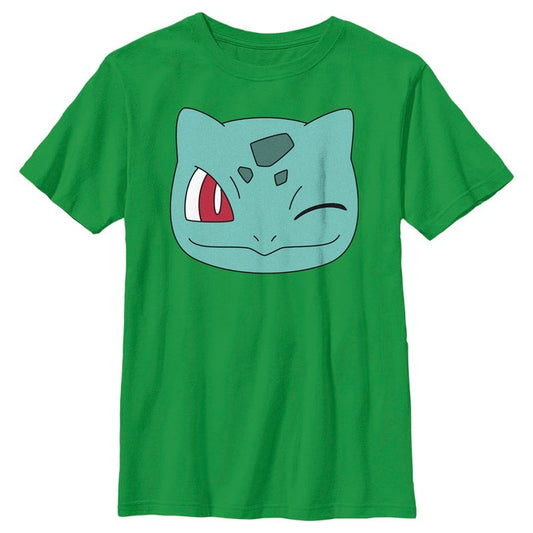 تي شيرت بوكيمون بولباسور وينك فيس للأولاد