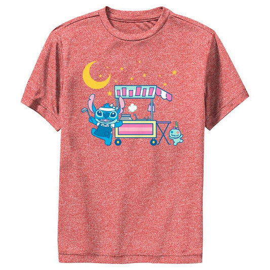 Boy's Lilo & Stitch Street Food Stitch Performance Tee