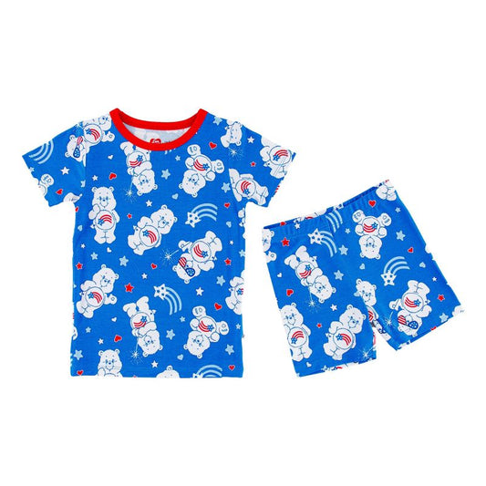 بيجامات Birdie Bean Care Bears™ America Cares المكونة من قطعتين