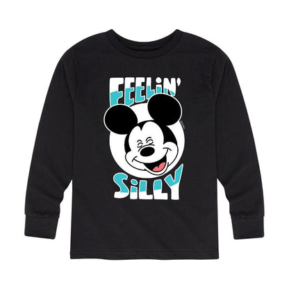 Boys' - Disney - Feelin Silly Long Sleeve Graphic T-Shirt