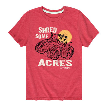 Boys' - Case IH - Shred Some Acres Short Sleeve Graphic T-Shirt