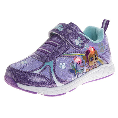 Nickelodeon Girls' Paw Patrol Light Up Laceless Shoes (Toddler/Little Girl)