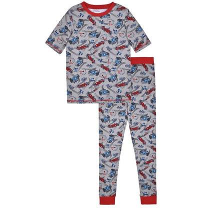 Sleep On It Boys 2-Piece Super Soft Jersey Snug-Fit Pajama Set - Toddler Pajamas to Boys Pajama Sets