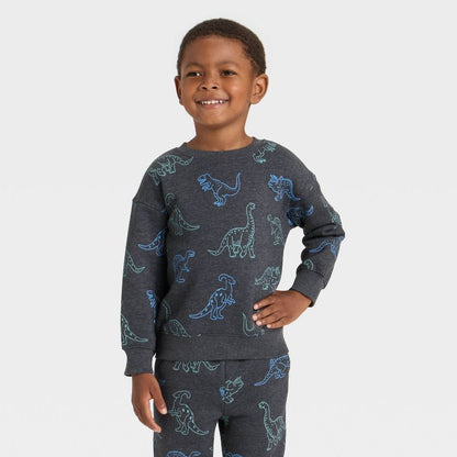 Toddler Boys' Fleece Crew Sweatshirt - Cat & Jack™