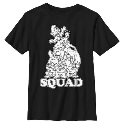 Boy's Snow White and the Seven Dwarves Squad Goals T-Shirt