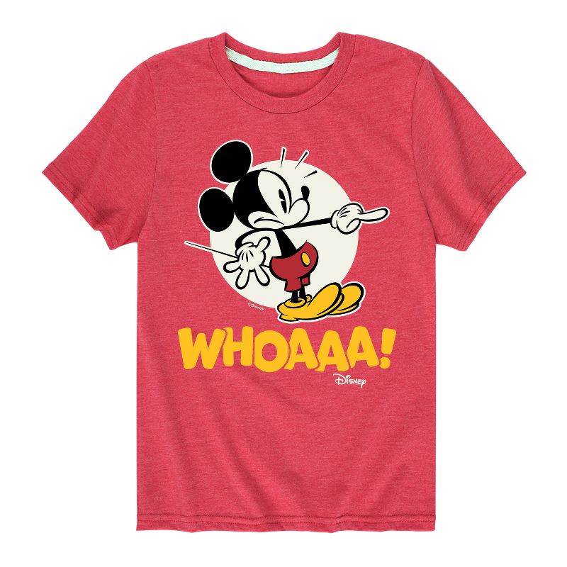 Boys' - Disney - Mickey Mouse Short Sleeve Graphic T-Shirt