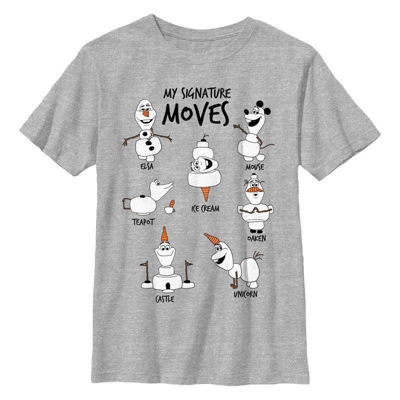 تي شيرت Frozen 2 Olaf Signature Moves للأولاد